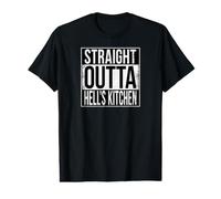 Droit Outta Hell's Kitchen NY NYC T-Shirt Graphique avec Valeur
