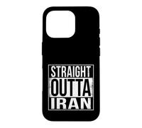 Droit Outta Iran Coque pour iPhone 16 Pro