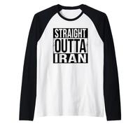 Droit Outta Iran Manche Raglan
