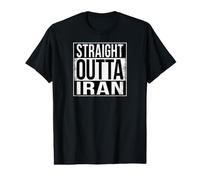 Droit Outta Iran T-Shirt Graphique avec Valeur