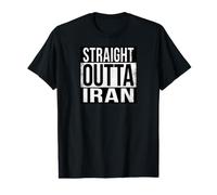 Droit Outta Iran T-Shirt Graphique avec Valeur