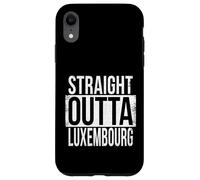 Droit Outta Luxembourg Coque pour iPhone XR