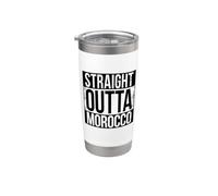 DROIT OUTTA MAROC Gobelet isotherme en acier inoxydable double paroi