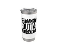 DROIT OUTTA TÜRKIYE Gobelet isotherme en acier inoxydable double paroi
