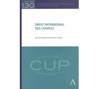 Droit Patrimonial Des Couples