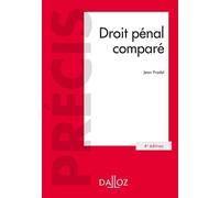 Droit Pénal Comparé - Edition 2016