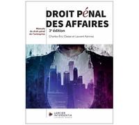 Droit Pénal Des Affaires