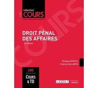 Droit Pénal Des Affaires - Cours & Travaux Dirigés Master