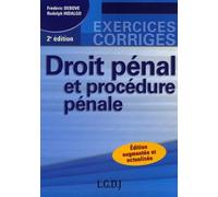 DROIT PENAL ET PROCEDURE PENALE - 2EME EDITION