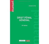 Droit pénal général Jacques Leroy (Auteur)