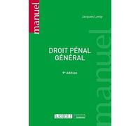 Droit pénal général (2022)