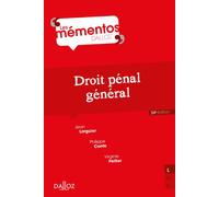 Droit pénal général 24ème édition - Patrick Maistre du Chambon - Dalloz - broché - Scolaire / Universitaire