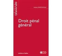 Droit pénal général Audrey Darsonville (Auteur)