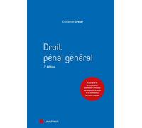Droit pénal général - Emmanuel Dreyer - LexisNexis - broché - Etude