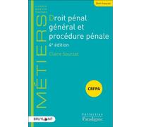 Droit pénal général et procédure pénale - Claire Sourzat - Bruylant - broché - Etude