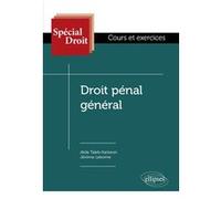 Droit pénal général Jérôme Leborne (Auteur), Akila Taleb-Karlsson (Auteur), Philippe Ségur (Collection dirigée par)
