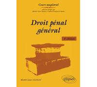 Droit pénal général - Michèle-Laure Rassat - Ellipses - broché - Etude