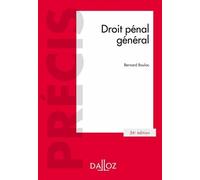 Droit Pénal Général - Précis Dalloz 26e Édition