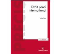 Droit pénal international Didier Rebut (Auteur)