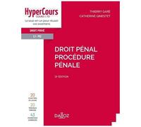 Droit Pénal - Procédure Pénale