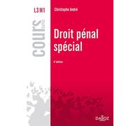 Droit pénal spécial