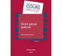 Droit Pénal Spécial