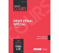 Droit pénal spécial: Cours & TD