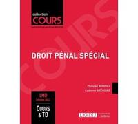 Droit pénal spécial