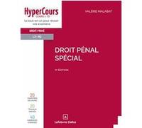 Droit pénal spécial Valérie Malabat (Auteur)