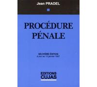 Droit Pénal - Tome 2, Procédure Pénale, À Jour Au 15 Janvier 1997