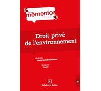 Droit privé de l'environnement. 1re éd.