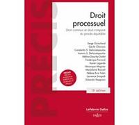 Droit processuel. Droit fondamentaux du procès Edoardo Stoppioni (Auteur), Laurence Sinopoli (Auteur), Jean-Marc Sorel (Auteur), Marjolaine Roccati (Auteur), Serge Guinchard (Coordination éditoriale),