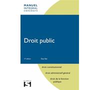 Droit public 17ed 17ème édition - Guy Siat - Sirey - broché - Etude