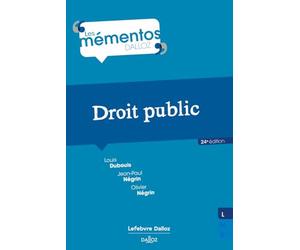 Droit public. 24e éd.
