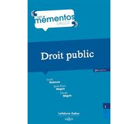 Droit public 24ème édition - Louis Dubouis - Dalloz - broché - Etude