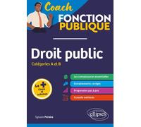 Droit Public Catégorie A et B - Sylvain Pereira - Ellipses - broché - Scolaire / Universitaire