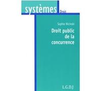Droit public de la concurrence NICINSKI S. (Auteur)