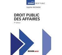 Droit public des affaires