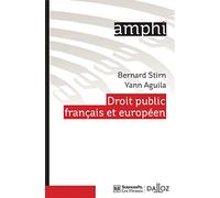 Droit public français et européen. 3e éd.