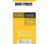 Droit public: Une vue globale des grands principes du droit public (2023-2024)
