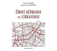 Droit Repressif de l'Urbanisme, 2e ed.