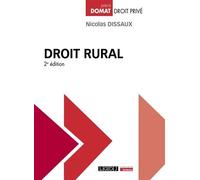 Droit rural - Nicolas Dissaux - Lgdj - broché - Etude
