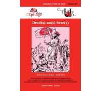 Droit(s) au(x) sexe(s) - Mathieu Touzeil-Divina - Epitoge - broché - Etude