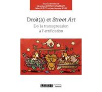 Droit(s) et street art - de la transgression à l'artification De la transgression à l'artification - Géraldine Goffaux-Callebaut - Lgdj - broché - Etude