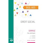 Droit social - Corrigé: UE 3 du DCG