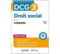 Droit Social Dcg 3 - Corrigés