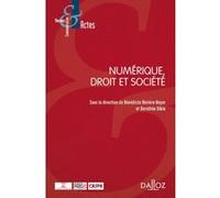 Droit, société et numérique