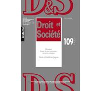 Droit & Société N°109-2021 Penser la race en juriste : lectures critiques - Droit et Société au Japon - Collectif - Lgdj - broché - Revue