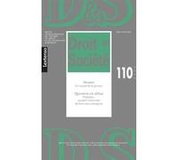 Droit & Société N°110-2022 Collectif (Auteur)