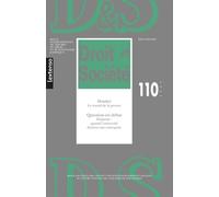Droit & Société N°110-2022 - Collectif - Lgdj - broché - Revue